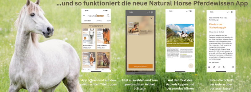 Unsere neue Natural Horse App