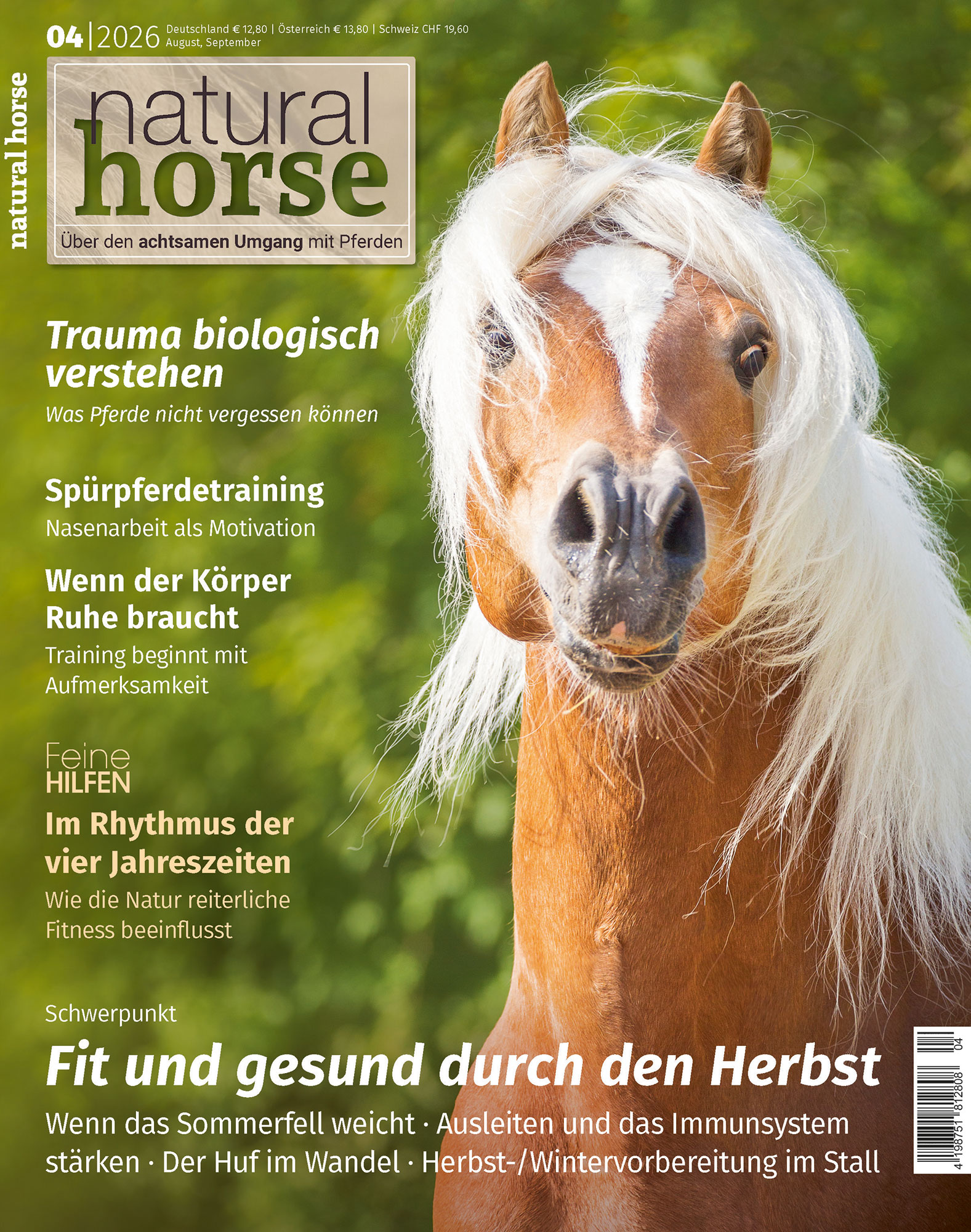 Natural Horse 64 04/2026 Fit und gesund durch den Herbst